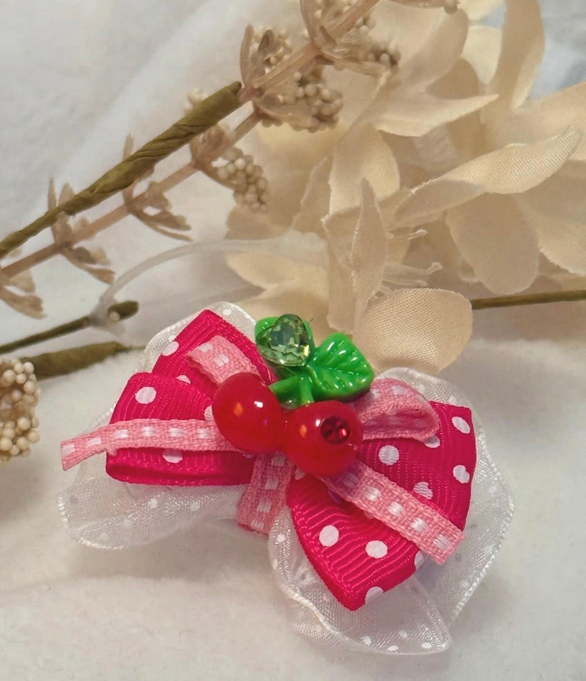 【CB260503】🍒 Cherry Pop Plastic Barrette