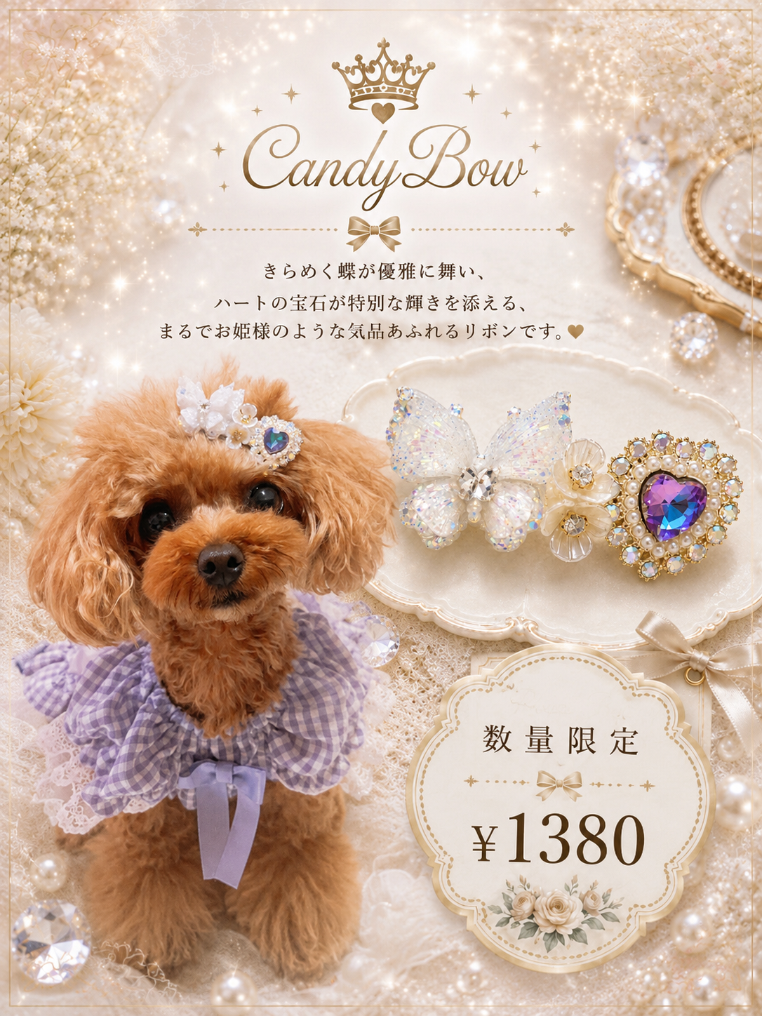 【在庫限り】💜 Royal Butterfly（ロイヤルバタフライ）プラバレッタ