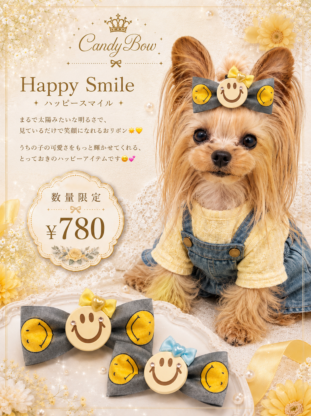 【CB260650】🌼 Happy Smile（ハッピースマイル）