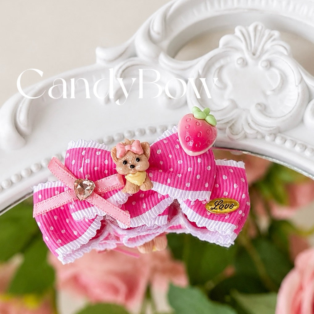 【CB260504】🍓 Berry Love Resin Barrette