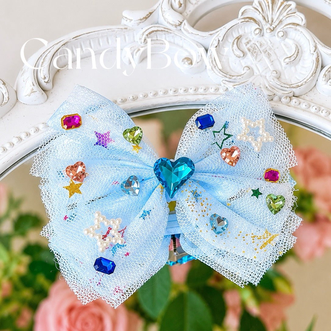 【CB260506】💎Aqua Stardust Plastic Barrette