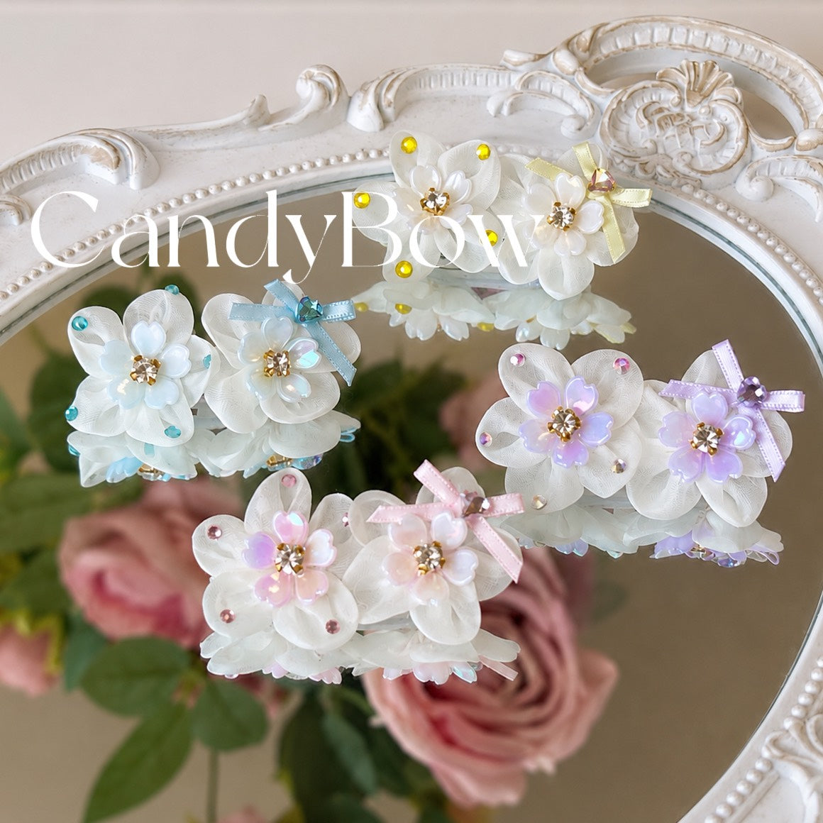 【CB260513】🧚Fairy Blossom Collection（妖精のお花シリーズ） プラバレッタ