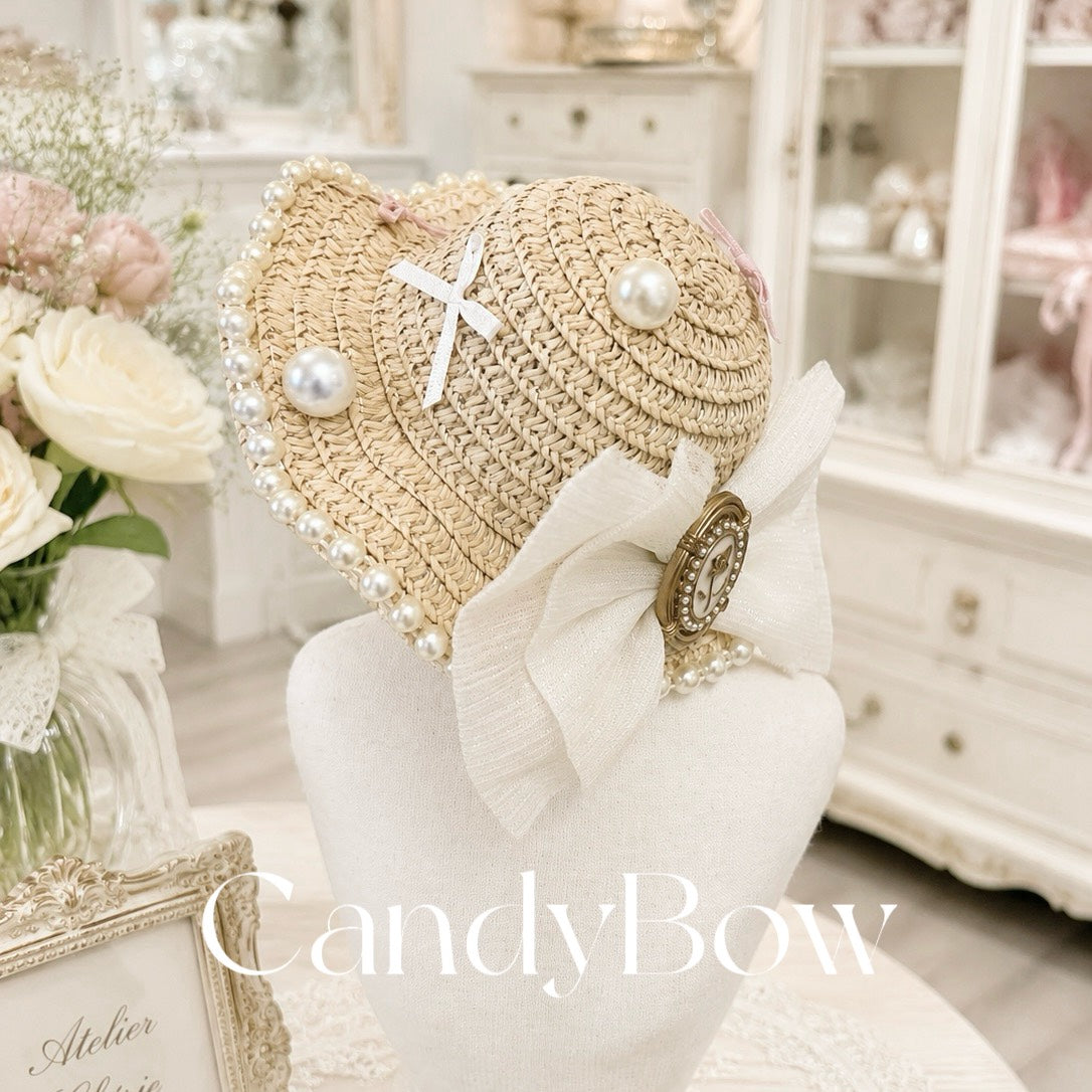 【CB260530】🤍 Pearl Garden Hat
