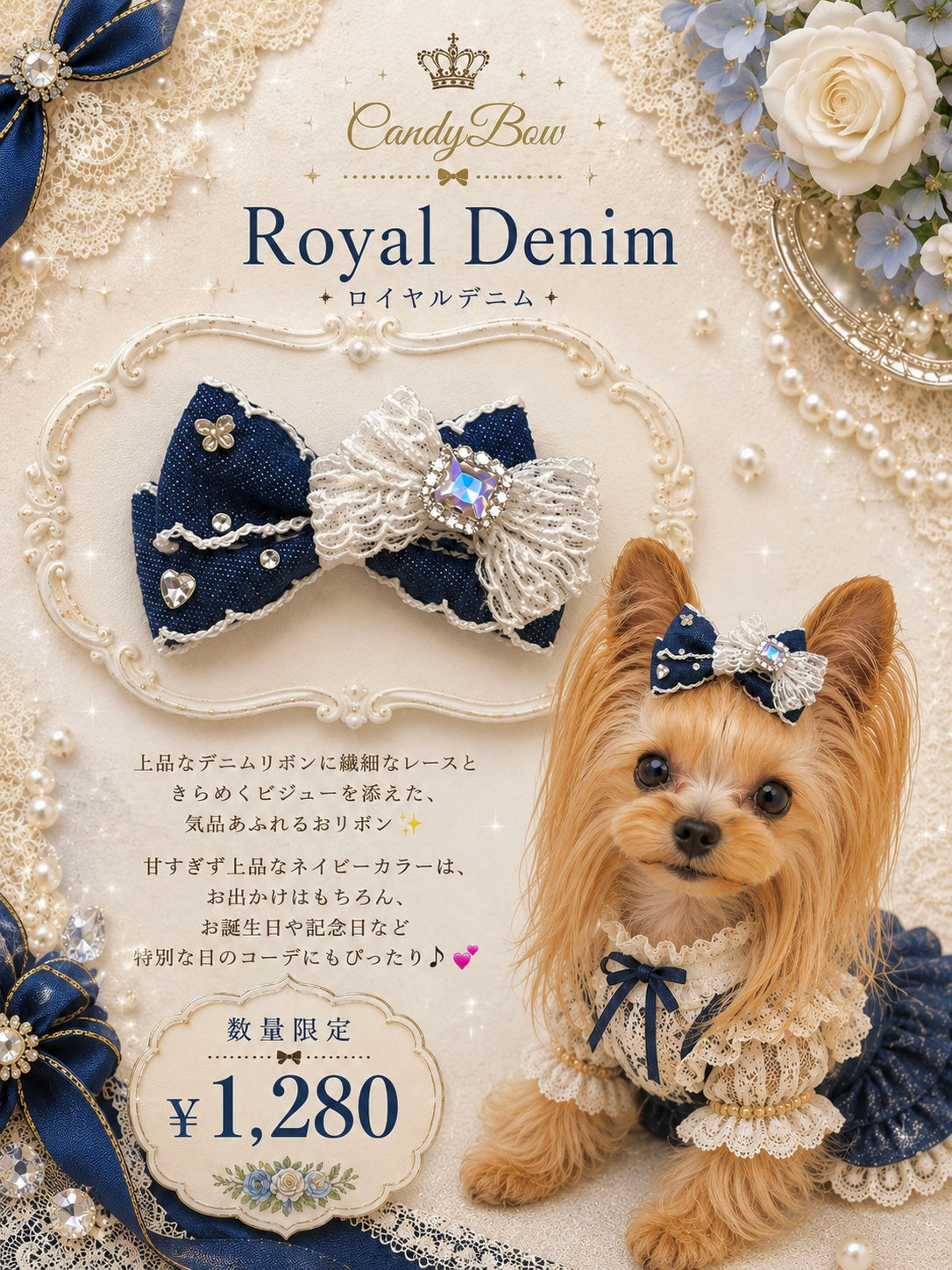 【CB260651】👑 Royal Denim（ロイヤルデニム）
