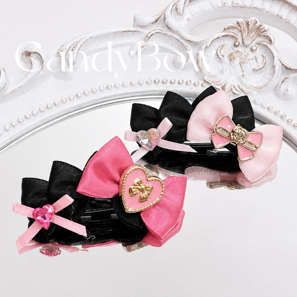 【CB260602】🎀 Pink Noir（ピンクノワール）プラバレッタ